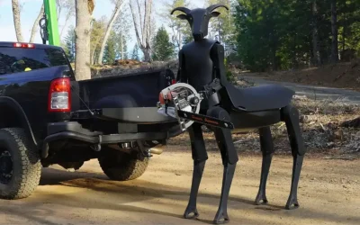Robot-centaur cu drujbă: coșmar sau salvator? A cucerit internetul