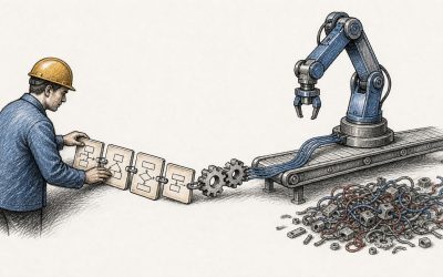 Roboții sunt doar vârful aisbergului: procese și date