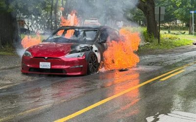 Tesla, în curtea pompierilor: Ce s-a întâmplat a uimit pe toți
