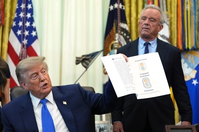 Trump, controversat decret: Rărește vaccinarea copiilor, leagă vaccin-autism