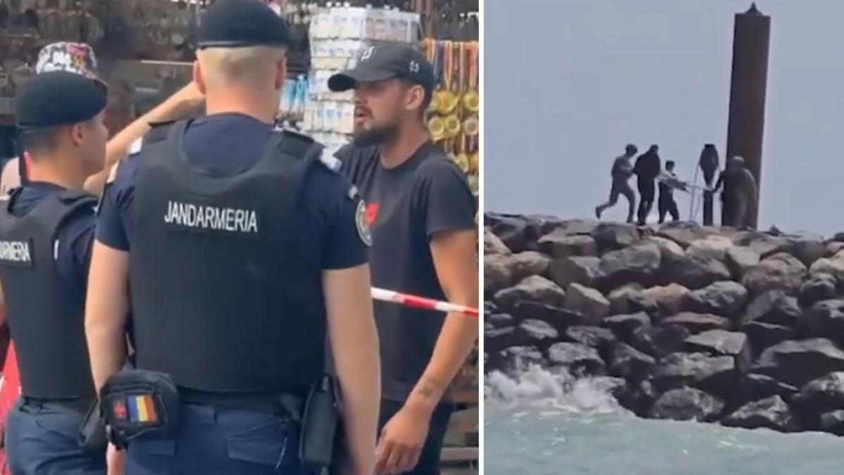 Turiști vs. Jandarmi: Scandal pe plaja interzisă după căderea dronei