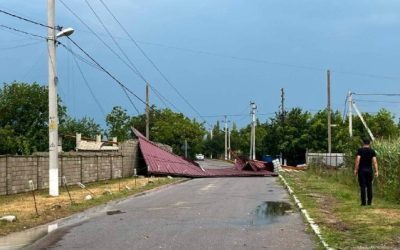 Moldova, pe întuneric: Vremea a pus la pământ linia Bălți-Dnestrovsk