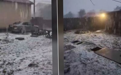 Prăpăd: Grindina și vijeliile au făcut ravagii