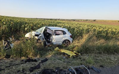 Brăila: Accident mortal după depășire! Doi morți, mai mulți răniți