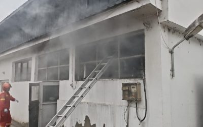 Incendiu la Gura Humorului: Candelă a provocat focul în spital