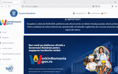 Workinromania, activ: Platforma obligatorie pentru angajarea străinilor non-UE
