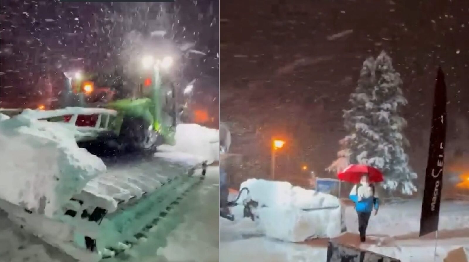Europa în flăcări, Argentina sub zăpadă