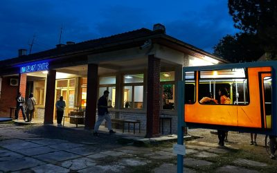 Fosta gară din Maramureș, transformată în centru de artă