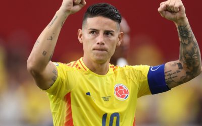 James Rodriguez bate palma cu Europa