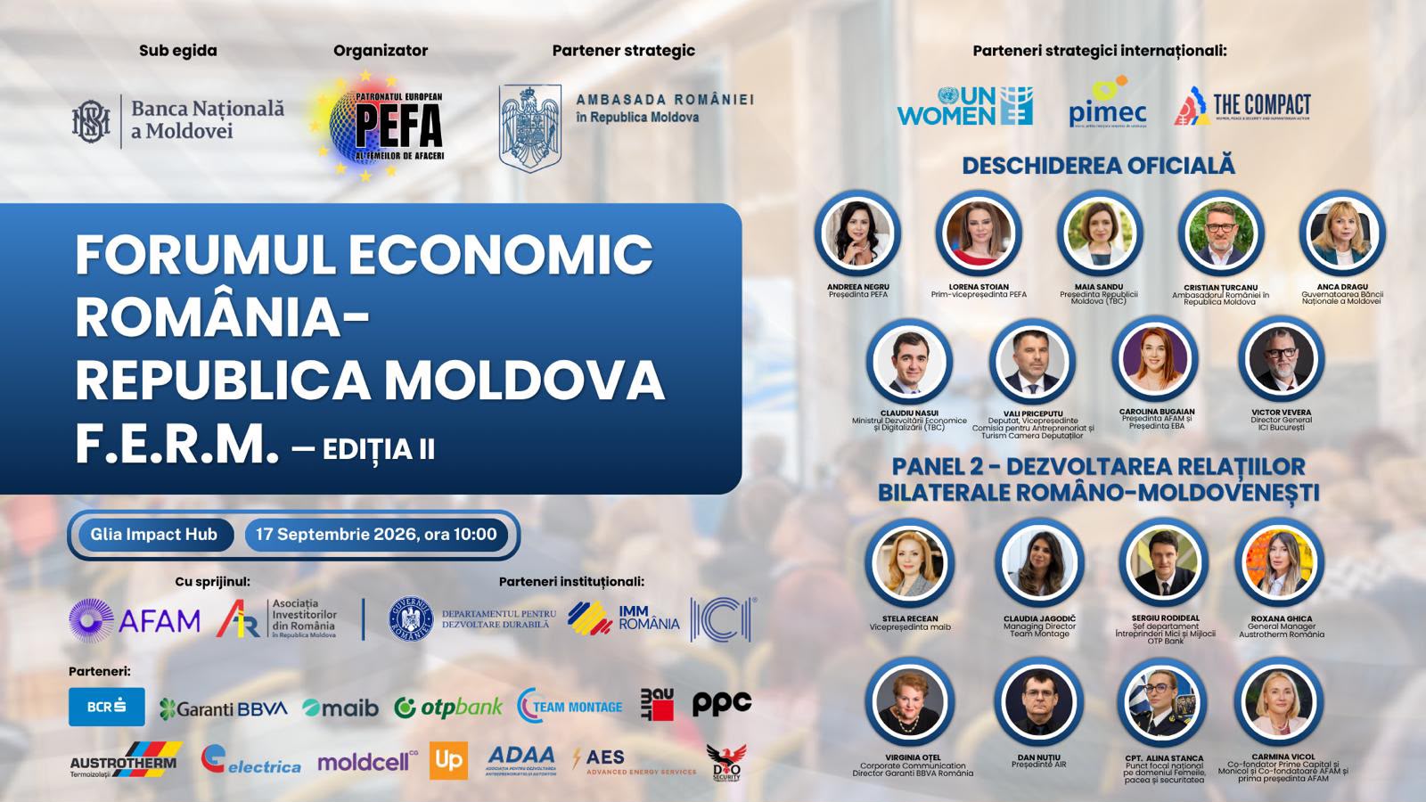 România și Moldova: Două economii, noi oportunități la F.E.R.M.