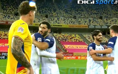 Tricolorul, prieten cu adversarul după înfrângerea cu Bosnia