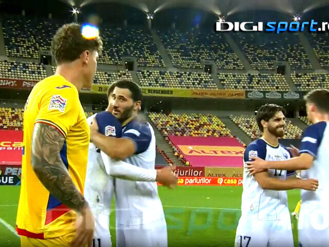 Tricolorul, prieten cu adversarul după înfrângerea cu Bosnia