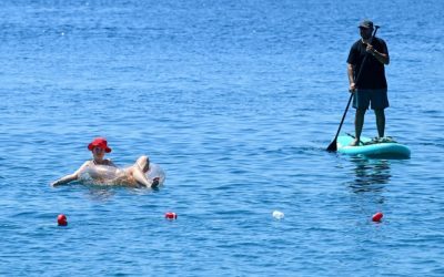 Mediterana fierbe: recorduri de temperatură în august