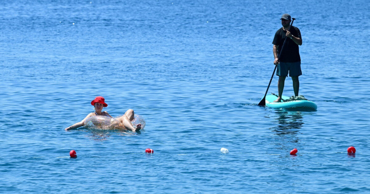 Mediterana fierbe: recorduri de temperatură în august