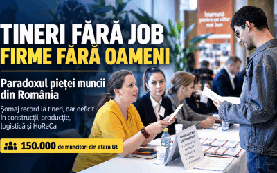 Tinerii șomeri în România, dar importăm mii de muncitori