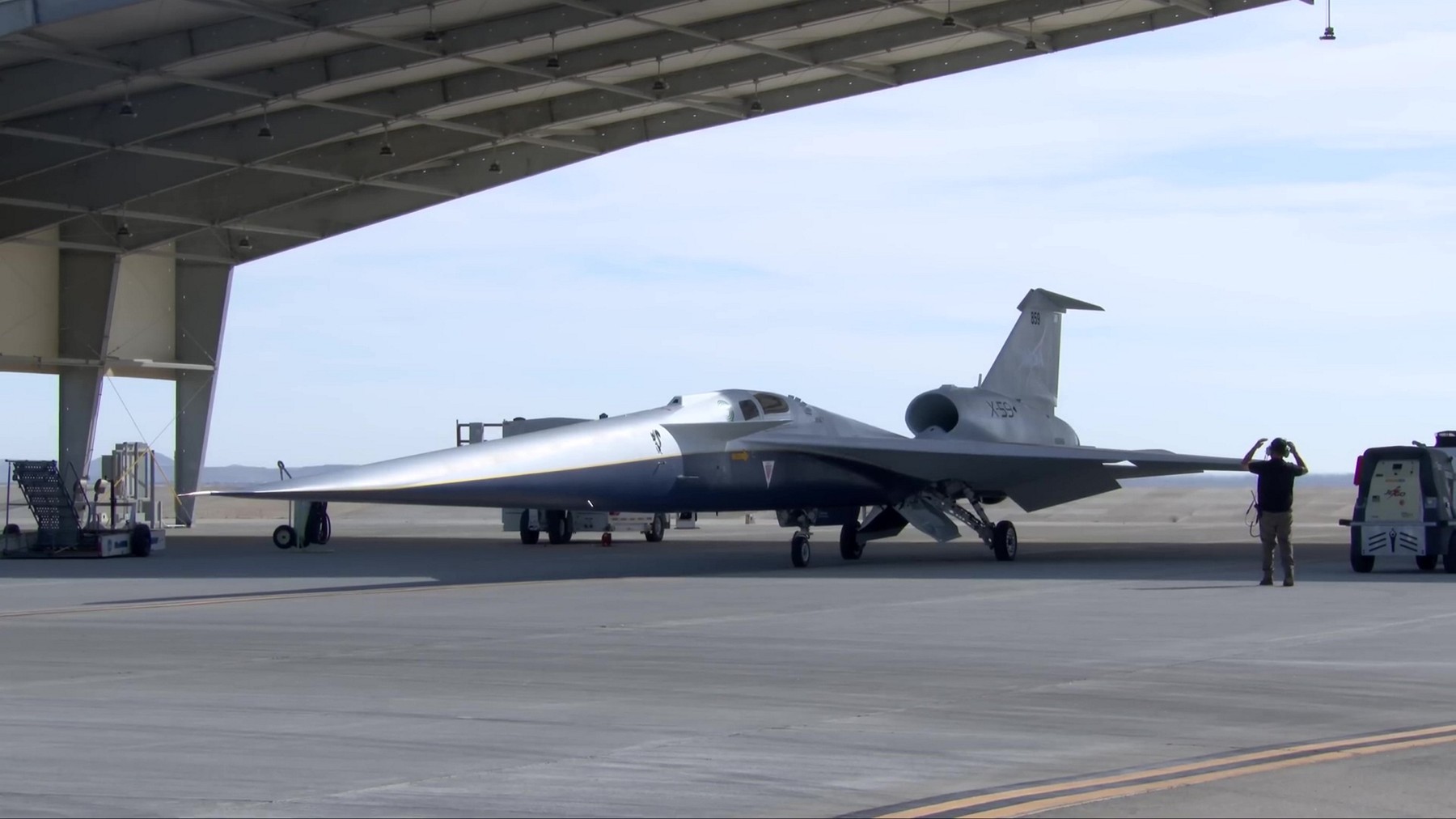 X-59 Quesst, avionul anti-boom, la testul final NASA