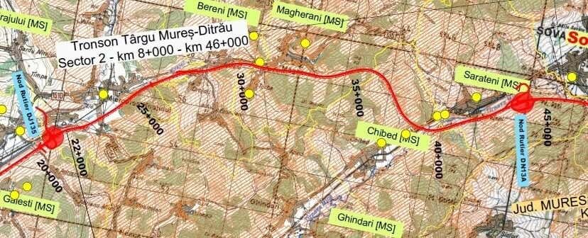 Harghitenii, vizați de samsarii de terenuri pentru A8