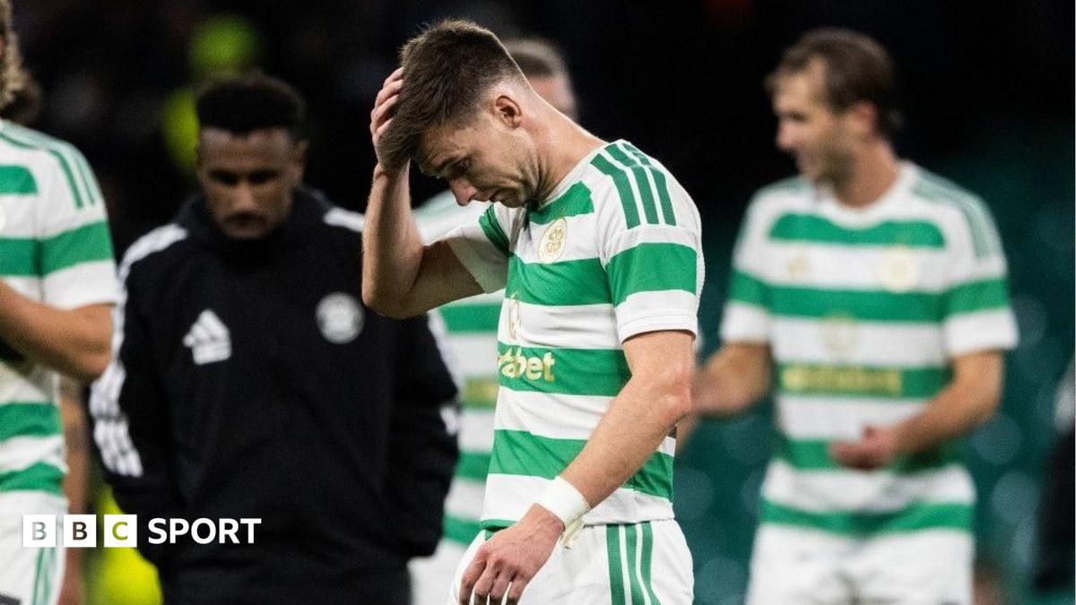 Kieran Tierney looks dejected