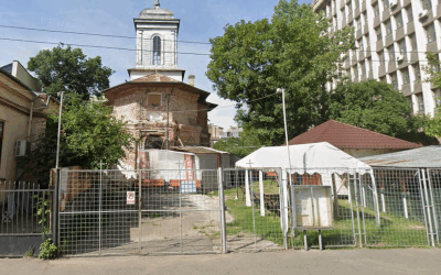 Biserica Manea Brutaru: 10 milioane lei pentru restaurare și necropolă cu peste 100 morminte