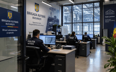 Brigada Rutieră pleacă la Hala Laminor. Ghișee închise