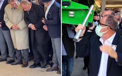 Fatih Terim, clipe grele la slujba de la Istanbul