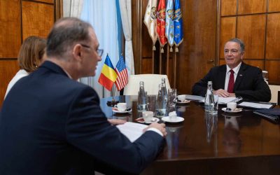 Niculescu-SUA: Militari, armament și investiții, teme de discuție