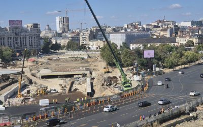 Planșeul Unirii: Cârtițe pe șantier, ca la metrou