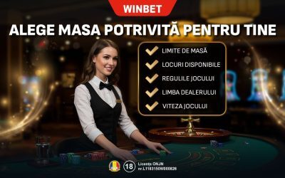 Blackjack live: ce să verifici la masă. Alegerea corectă.