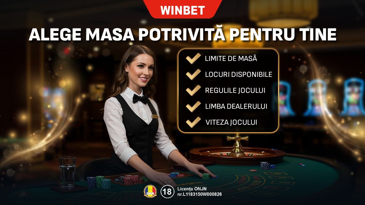 Blackjack live: ce să verifici la masă. Alegerea corectă.
